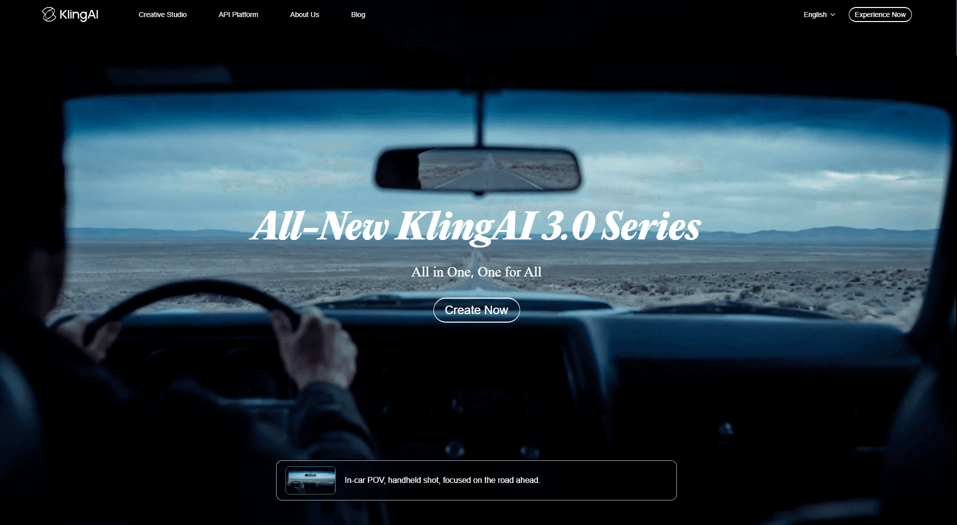 Kling AI interface preview in SkyReels V4 alternatives comparison for AI video generator features