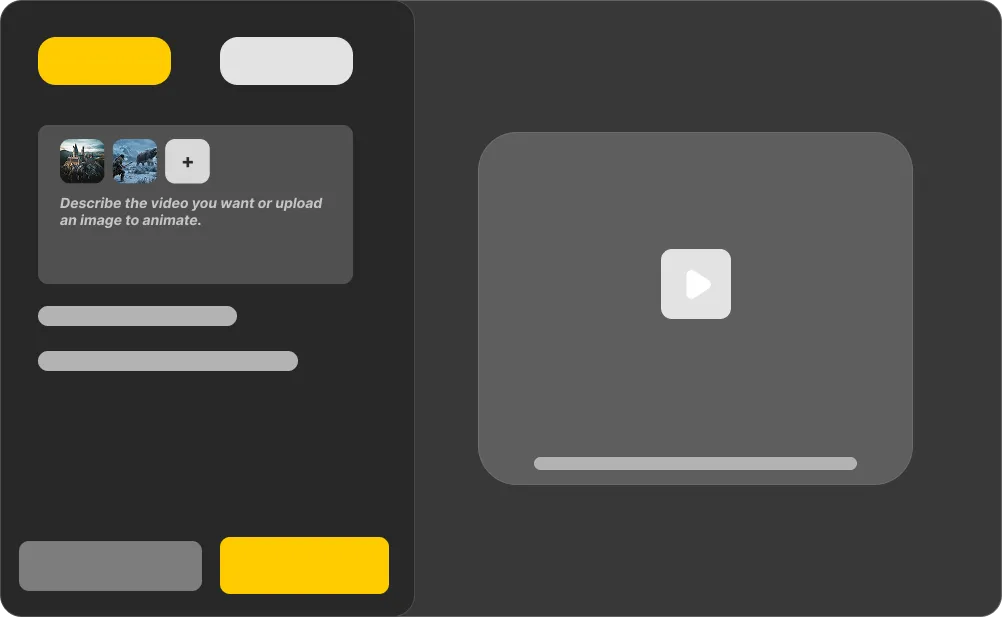 SkyReels V4 — Start Frame prompt and Omni Reference uploads for image, video, and audio